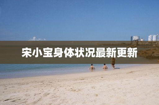 宋小寶身體狀況最新更新