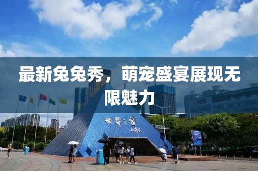 最新兔兔秀，萌寵盛宴展現(xiàn)無限魅力