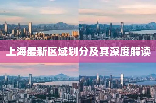 上海最新區(qū)域劃分及其深度解讀