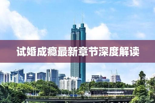 試婚成癮最新章節(jié)深度解讀
