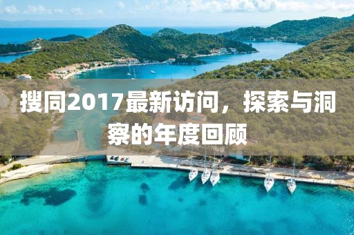 搜同2017最新訪問，探索與洞察的年度回顧