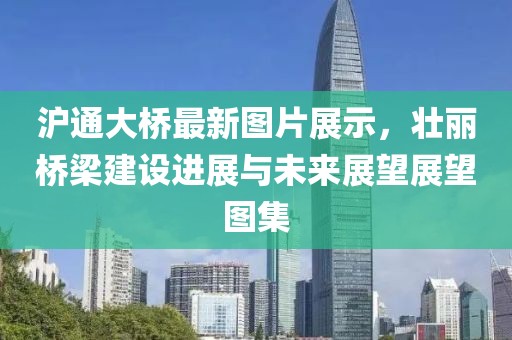 滬通大橋最新圖片展示，壯麗橋梁建設(shè)進(jìn)展與未來展望展望圖集