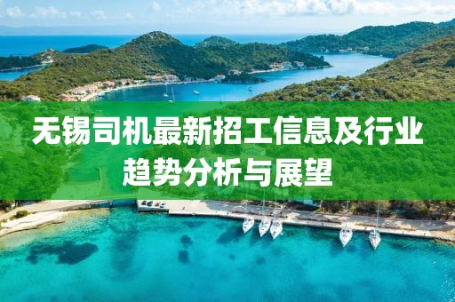 無(wú)錫司機(jī)最新招工信息及行業(yè)趨勢(shì)分析與展望