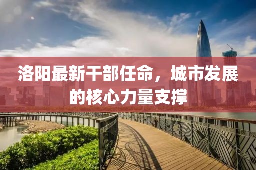 洛陽最新干部任命，城市發(fā)展的核心力量支撐
