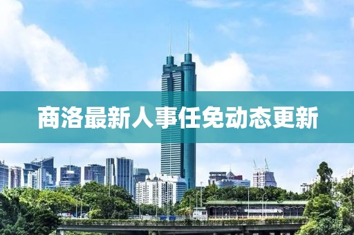 商洛最新人事任免動態(tài)更新