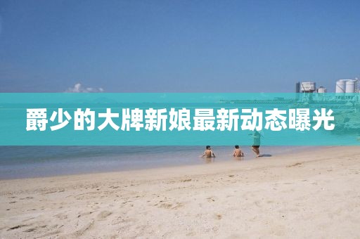 爵少的大牌新娘最新動態(tài)曝光