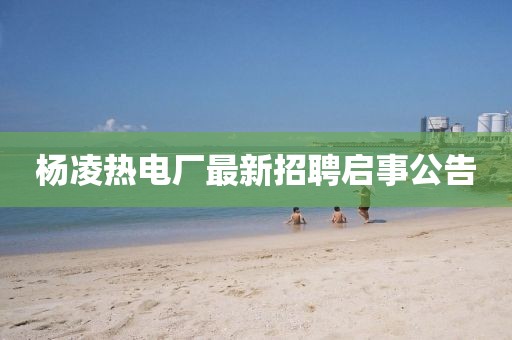 楊凌熱電廠最新招聘啟事公告