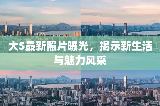 大S最新照片曝光，揭示新生活與魅力風(fēng)采