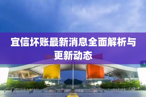宜信壞賬最新消息全面解析與更新動(dòng)態(tài)