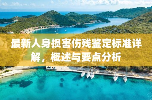 最新人身損害傷殘鑒定標(biāo)準(zhǔn)詳解，概述與要點(diǎn)分析