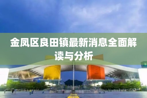 金鳳區(qū)良田鎮(zhèn)最新消息全面解讀與分析