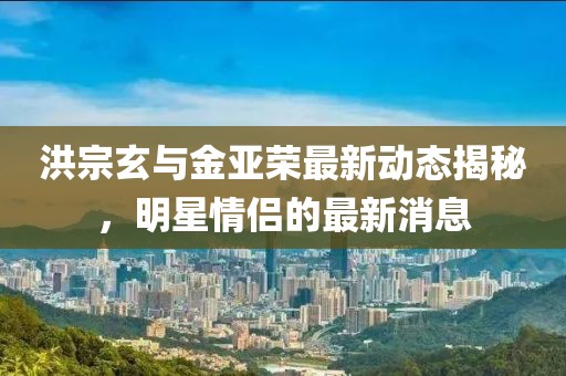 洪宗玄與金亞榮最新動態(tài)揭秘，明星情侶的最新消息