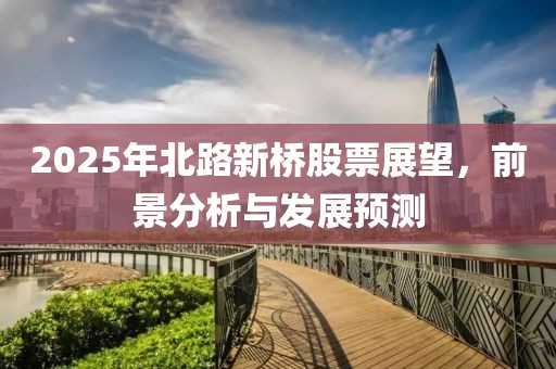 2025年北路新橋股票展望，前景分析與發(fā)展預測