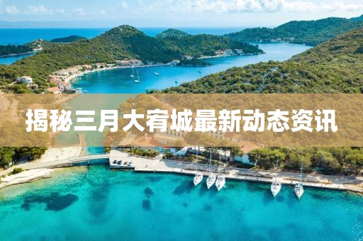 揭秘三月大宥城最新動態(tài)資訊