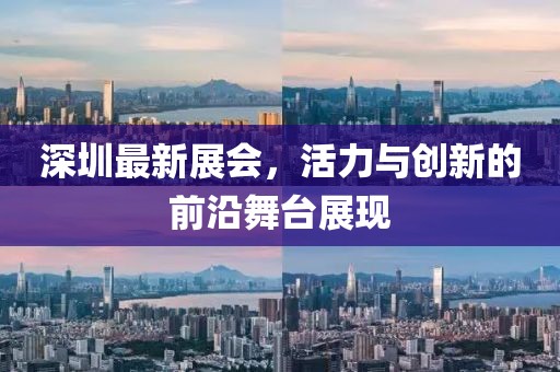 深圳最新展會(huì)，活力與創(chuàng)新的前沿舞臺(tái)展現(xiàn)