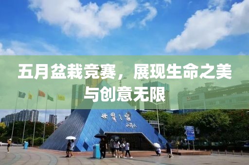 五月盆栽競賽，展現(xiàn)生命之美與創(chuàng)意無限