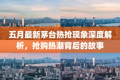 五月最新茅臺(tái)熱搶現(xiàn)象深度解析，搶購熱潮背后的故事