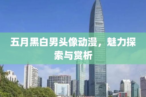 五月黑白男頭像動(dòng)漫，魅力探索與賞析
