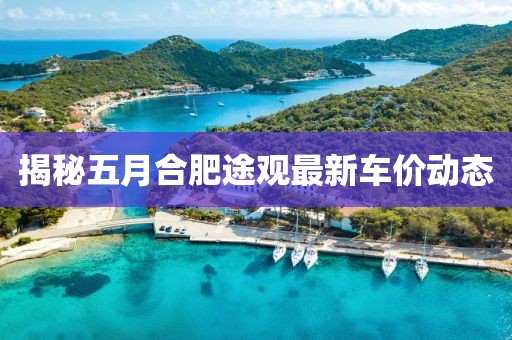 揭秘五月合肥途觀最新車價(jià)動(dòng)態(tài)