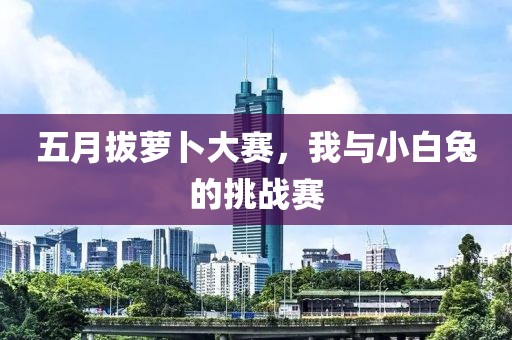 五月拔蘿卜大賽，我與小白兔的挑戰(zhàn)賽