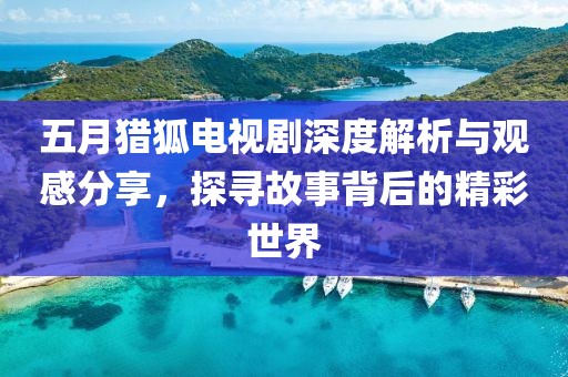 五月獵狐電視劇深度解析與觀感分享，探尋故事背后的精彩世界