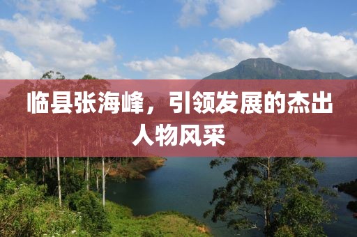 臨縣張海峰，引領(lǐng)發(fā)展的杰出人物風(fēng)采