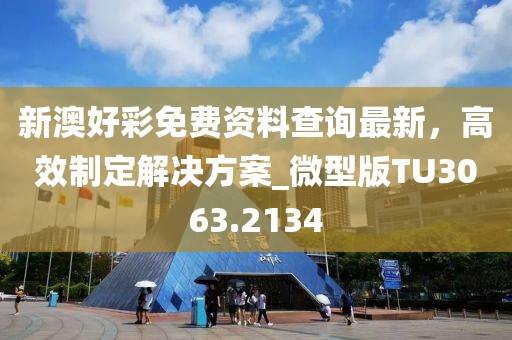 新澳好彩免費(fèi)資料查詢最新，高效制定解決方案_微型版TU3063.2134