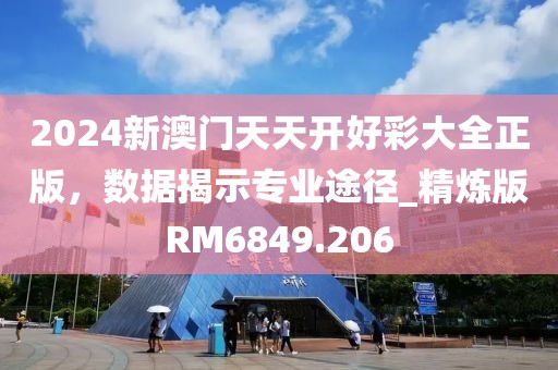 2024新澳門天天開好彩大全正版，數(shù)據(jù)揭示專業(yè)途徑_精煉版RM6849.206