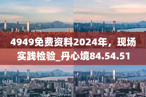 4949免費(fèi)資料2024年，現(xiàn)場(chǎng)實(shí)踐檢驗(yàn)_丹心境84.54.51