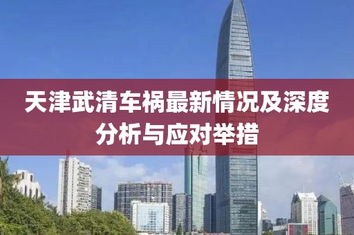 天津武清車禍最新情況及深度分析與應對舉措